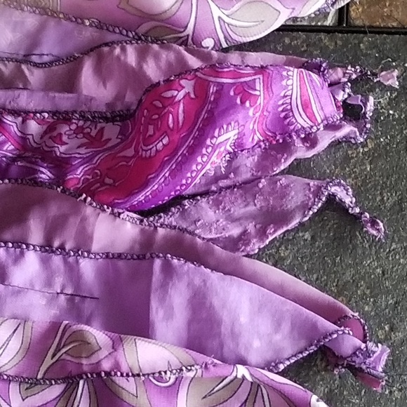 Multi Purple Scarf - Picture 5 of 7